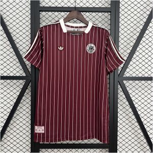 Mens Ajax Retro Jersey 2025/26 front view on display