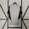 Mens Flamengo Wear Gray Training Kit Jersey 2024/25 Mens Flamengo Wear Gray Training Kit Jersey 2024/25 front view on display