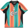 Mens Venezia FC third jersey 2025/26 front view with orange and teal stripes
