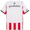Mens PSV Eindhoven Home Jersey 2025/26 Mens PSV Eindhoven Home Jersey 2025/26 rear view showing matching team styling