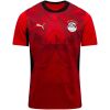 Mens Egypt World Cup Home Jersey 2026 crimson red shirt with pyramid facets front view