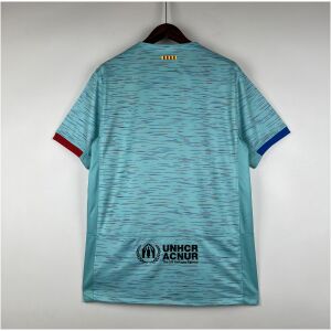 Mens Barcelona Third Jersey 2023/24 rear view showing matching team styling