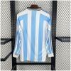 Mens World Cup Argentina Retro Long Sleeve Home Jersey 1998 back view detail
