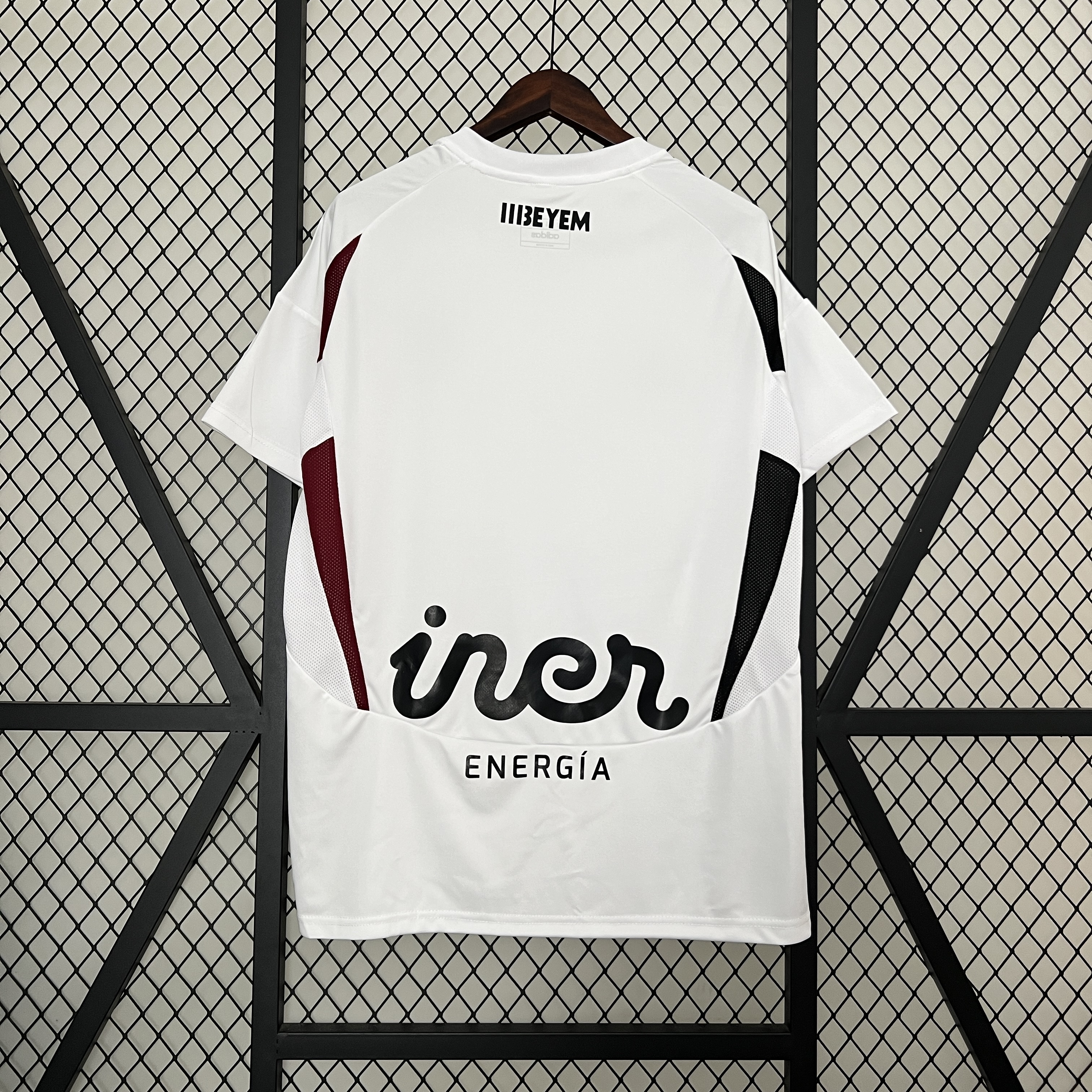 Mens Albacete BP Home Jersey 2024/25 Mens Albacete BP Home Jersey 2024/25 front view on display