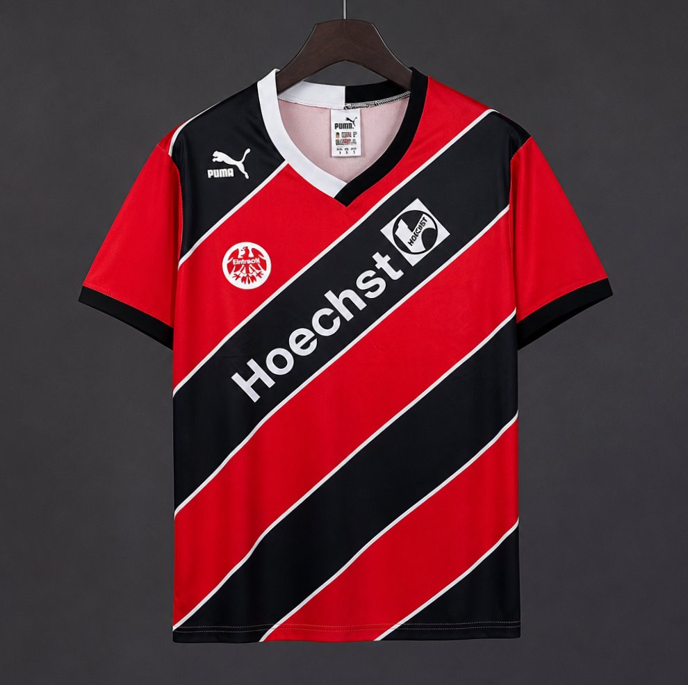 Mens Eintracht Frankfurt 1980 Home Retro Shirt Mens Eintracht Frankfurt 1980 Home Retro Shirt