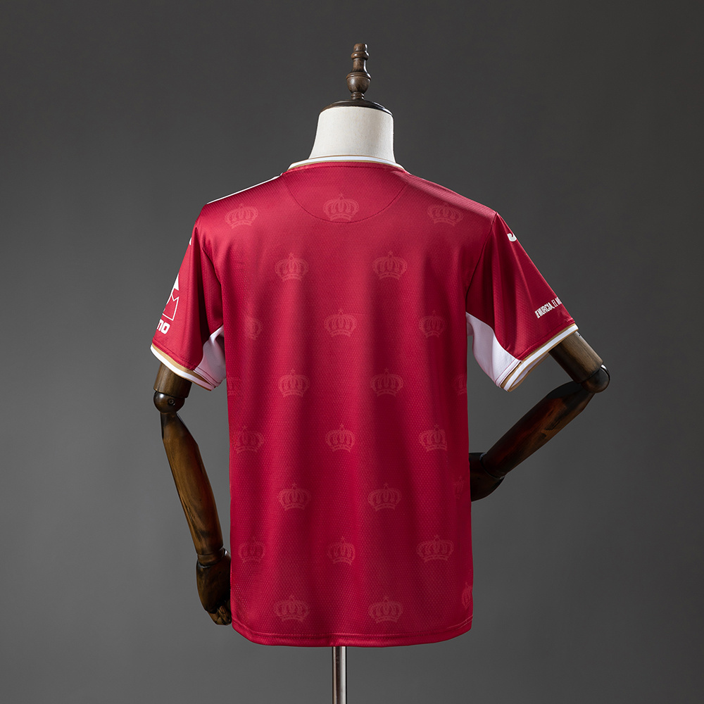 Mens Murcia Real red Home Jersey 2025/26 Mens Murcia Real red Home Jersey 2025/26 back view detail