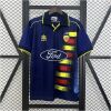 Mens Valencia blue Retro Away Jersey 1996/97 front view on display