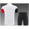 Mens Ajax white Training Kit 2025/26 Mens Ajax white Training Kit Kit 2025/26 front view on display