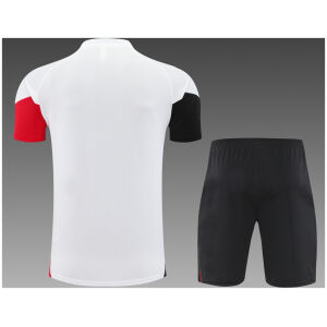 Mens Ajax white Training Kit Kit 2025/26 front view on display