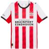 Mens PSV Eindhoven home jersey 2025/26 white and red striped front view
