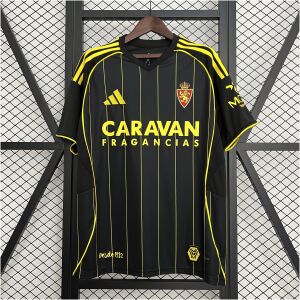 Mens Real Zaragoza Away Jersey 2025/26 Mens Real Zaragoza Away Jersey 2025/26 front view on display