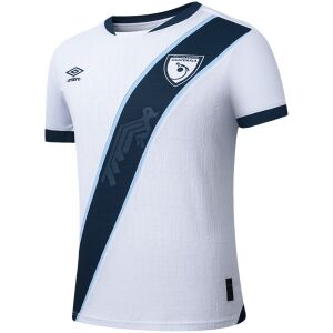 Mens Guatemala Home Jersey 2025 White Guatemala 2025 home shirt with navy diagonal sash front view