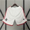 Mens Flamengo Home Shorts 2024/25 front view on display
