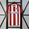 Mens Atletico Madrid Retro Home Jersey 2016/17 front view on display