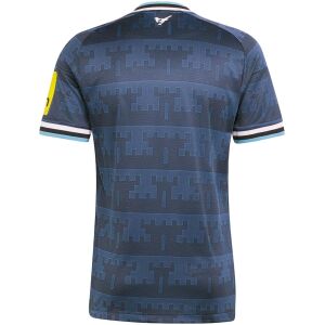 Mens Newcastle United Away Jersey 2026/27 denim blue shirt back view with magpie motif