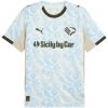 Mens Palermo third jersey 2025/26 off-white paisley print front view