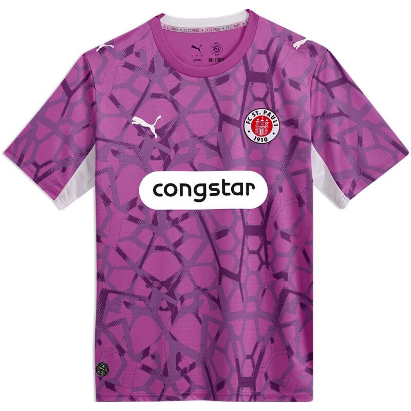 Mens FC St. Pauli Goalkeeper Jersey Pink 2026/27