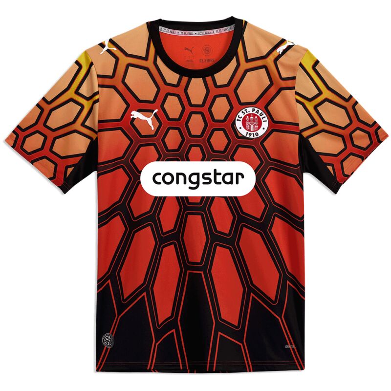 Mens FC St. Pauli Goalkeeper Jersey Red 2026/27