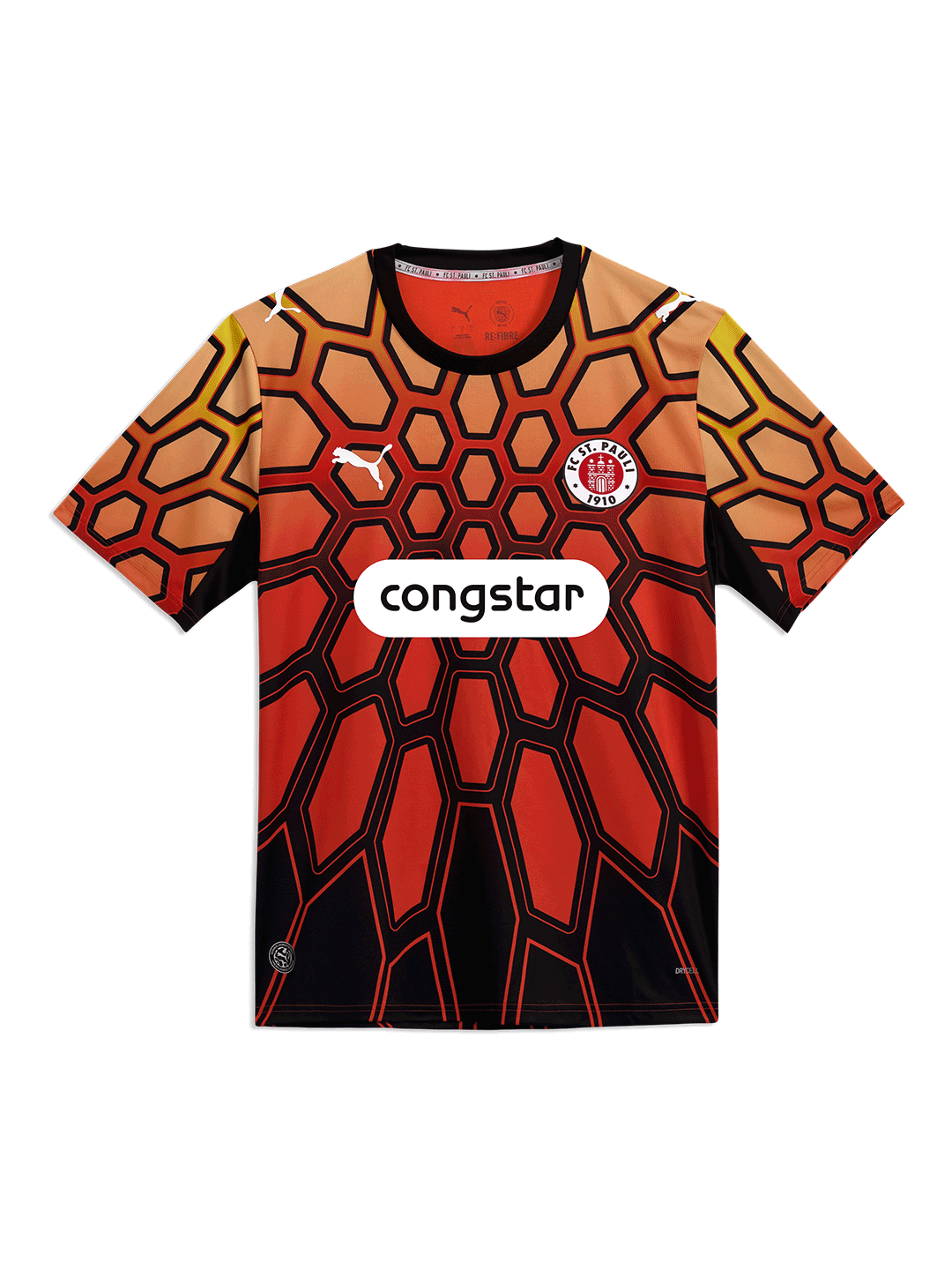 Mens FC St. Pauli Goalkeeper Jersey Red 2026/27 Mens FC St. Pauli Goalkeeper Jersey Red 2026/27