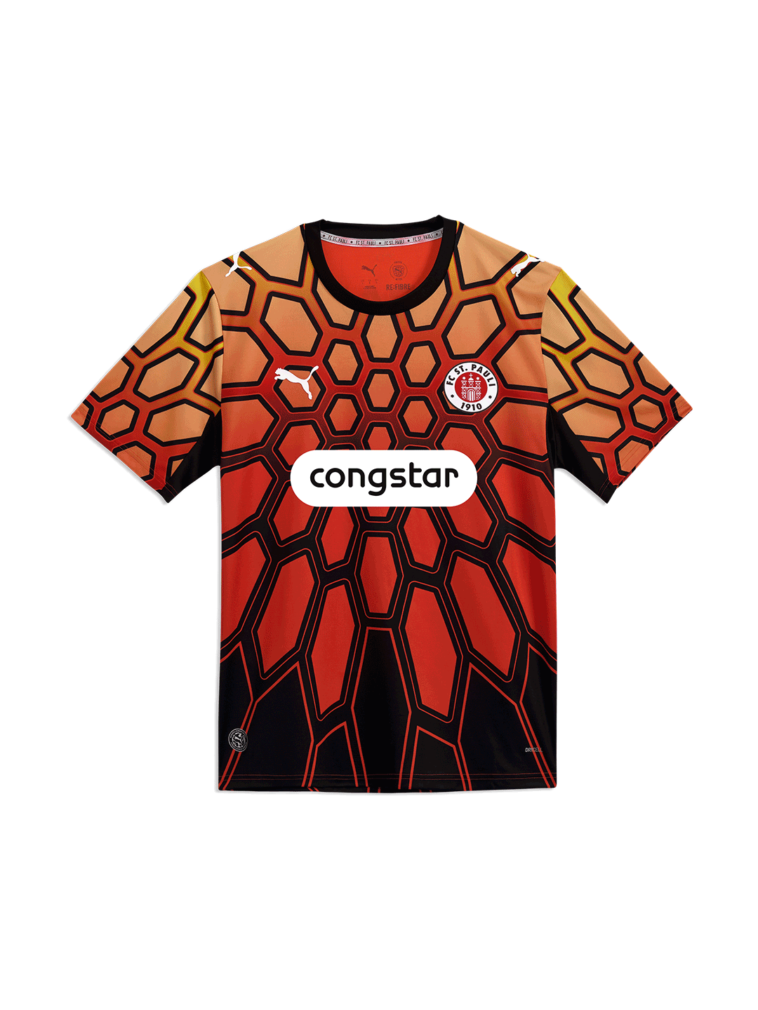 Kids FC St. Pauli Goalkeeper Kit Red 2026/27 Kids FC St. Pauli Goalkeeper Kit Red 2026/27