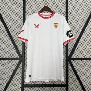 Mens Sevilla Home Jersey 2024/25 front view on display