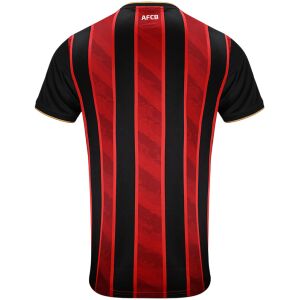 Mens AFC Bournemouth Home Jersey 2025/26 rear view showing matching team styling