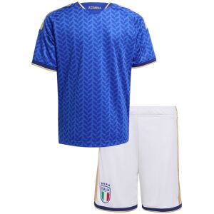 Kids Italy World Cup Home Kit 2026 rear view of shirt and shorts
