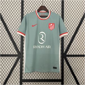 Mens Atletico Madrid Away Jersey 2024/25 front view on display