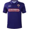 Mens Fiorentina By FILA Retro Home Jersey 1998/99 front view with Nintendo sponsor