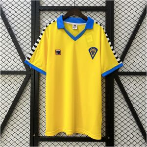 Mens Cadiz Retro Home Jersey 1983/84 front view on display
