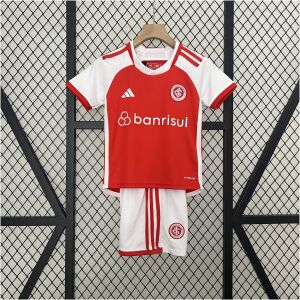 Kids Internacional Home Kit 2024/25 front view on display