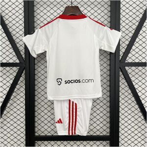 Kids Sevilla Home Kit 2025/26 back view detail