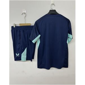 Mens Athletic Bilbao royal blue Training Kit Kit 2025/26 front view on display
