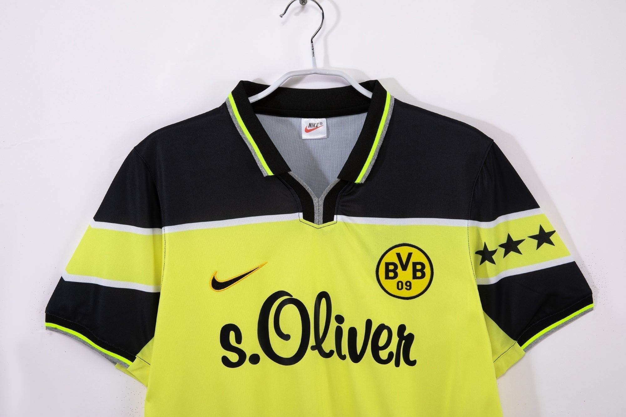 Mens Borussia Dortmund 97/98 Home Retro Shirt Mens Borussia Dortmund 97/98 Home Retro Shirt