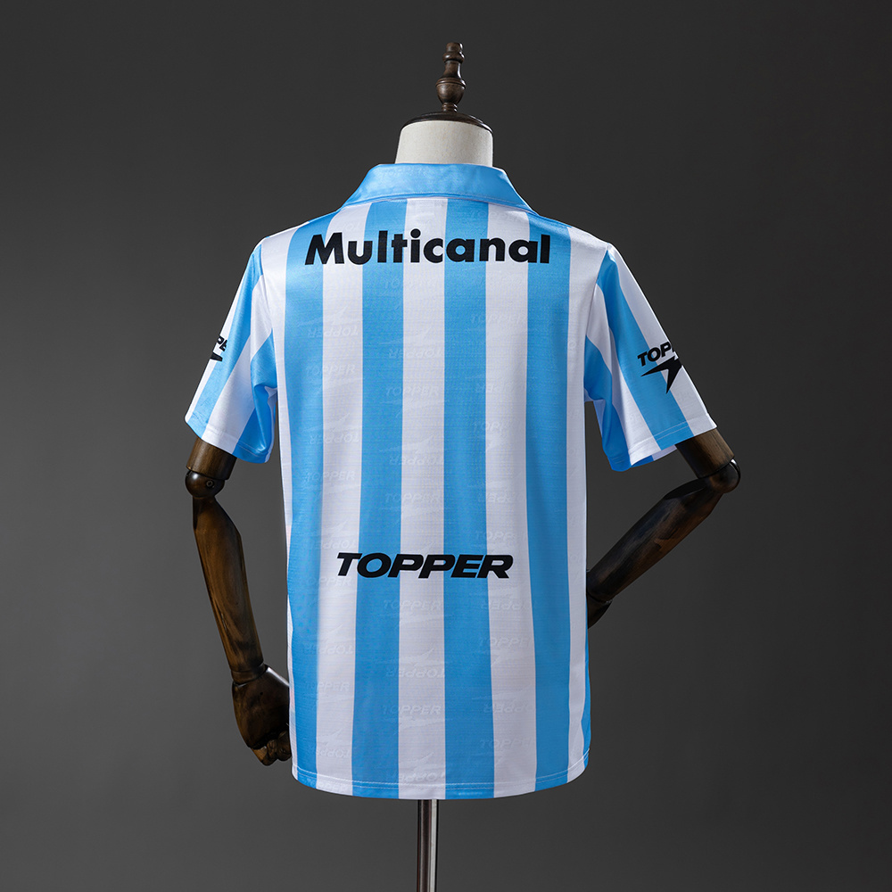 Mens Racing Club de Avellaneda Retro Home Jersey 1997/98 Mens Racing Club de Avellaneda Retro Home Jersey 1997/98 rear view showing matching team styling