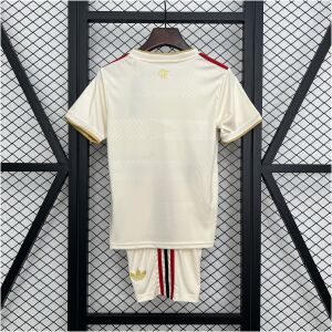 Kids Flamengo Third Kit 2025/26 front view on display