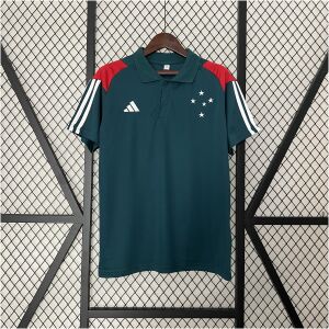 Mens Cruzeiro Polo 2024/25 front view on display