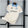 Mens Racing Third Jersey 2025/26 front view in cream with polo collar