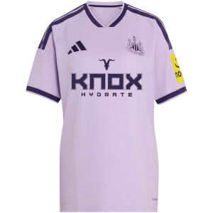Mens Newcastle United Third Jersey 2026/27 pastel lilac shirt front view