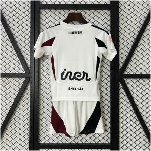 Kids Albacete BP Home Kit 2024/25 front view on display