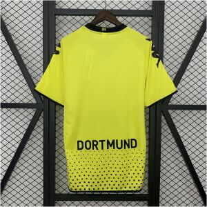 Mens Borussia Dortmund Retro Home Jersey 2011/12 front view on display