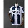 Mens Monterrey Retro Home Jersey 1995/96 front view showing navy brushstroke stripes