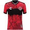 Mens Club Tijuana Home Jersey 2025/26 front view in red and black