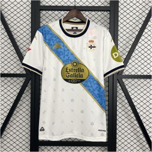 Mens Deportivo de La Coruna Third Jersey 2025/26 front view on display