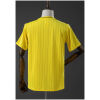 Mens Al Nassr Terrace Icons Yellow T-Shirt rear view showing authentic team styling