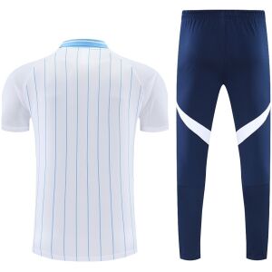 Mens Argentina White Polo 2025 rear view showing authentic team styling
