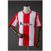 Mens Athletic Bilbao Style Retro Jersey 2025/26 red and white striped shirt front view with club crest