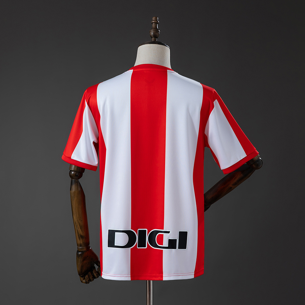 Mens Athletic Bilbao Style Retro Jersey 2025/26 Mens Athletic Bilbao Style Retro Jersey 2025/26 rear view showing authentic team styling