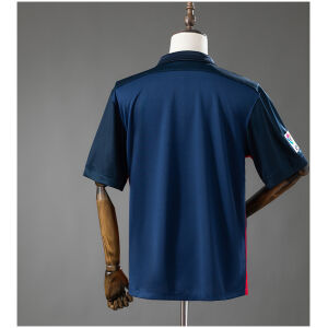Mens Atletico Madrid Retro Away Jersey 2015/16 rear view showing authentic team styling