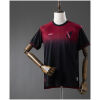 Front view of the Mens Athletico Paranaense Third Jersey 2025/26 in crimson-to-black gradient with CAP crest